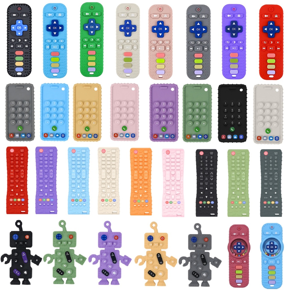 Baby Food Ideas - 40 Styles Silicone Simulation TV Remote