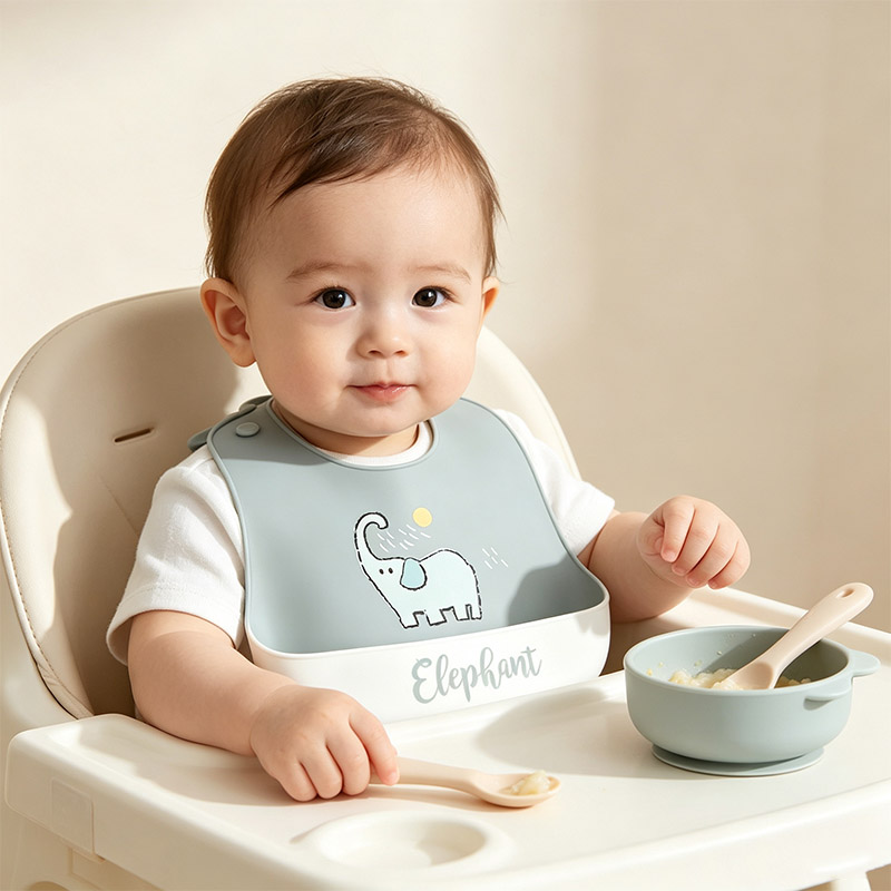 Baby Silicone Feeding Bibs Car - Baby Food Year Old recension och pris
