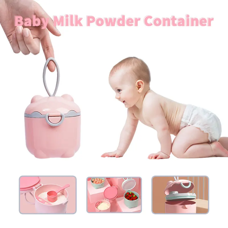 Baby Milk Powder Container Wit - Baby Food Lactogen recension och pris