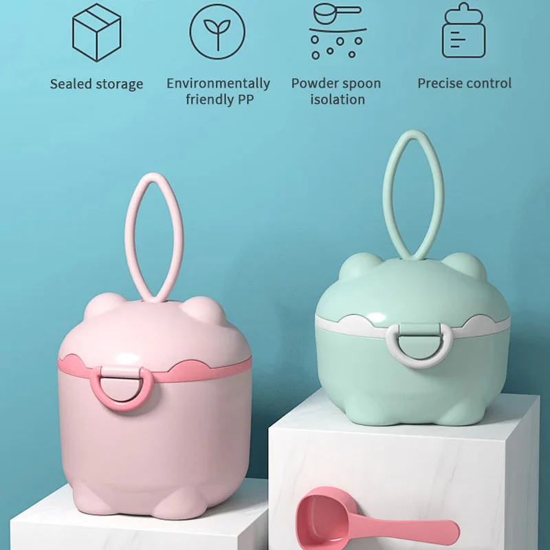Baby Milk Powder Container Wit - Baby Food Lactogen recension och pris