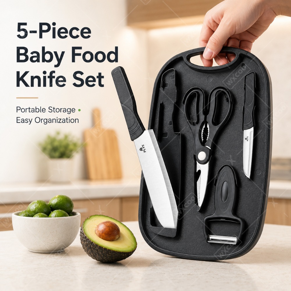 Baby Food Preparation Knife Se - Baby Food Scissors recension och pris