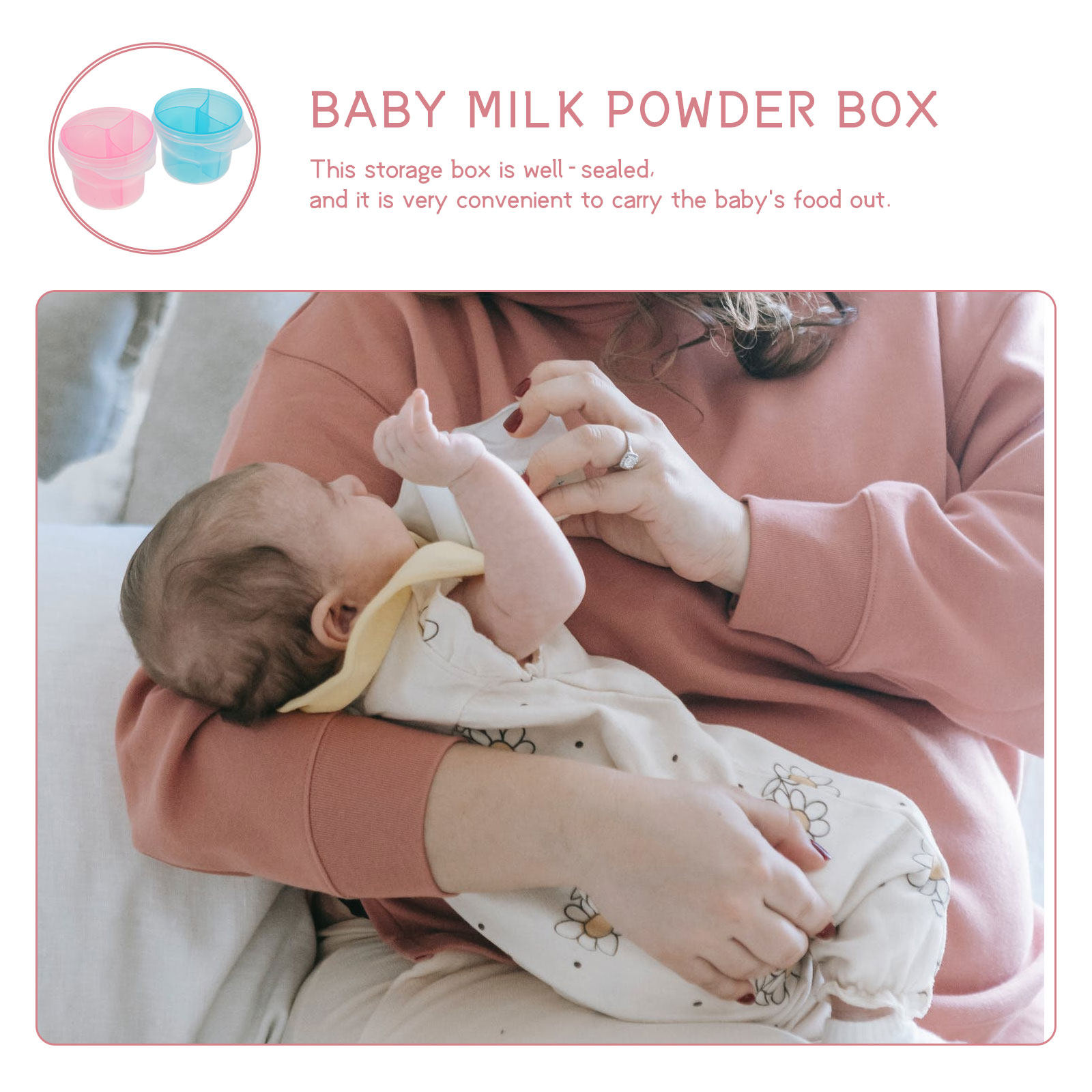 4Pcs Baby Food Storage Box Mil - Snack Container Travel recension och pris