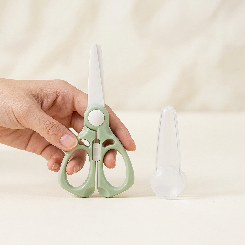 Ceramic Food Scissors Portable - Baby Food Scissors recension och pris
