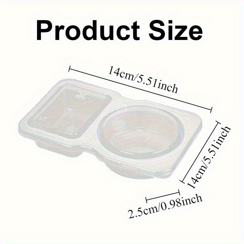 5/10/20PCS Double Compartment  - Snack Container Travel recension och pris