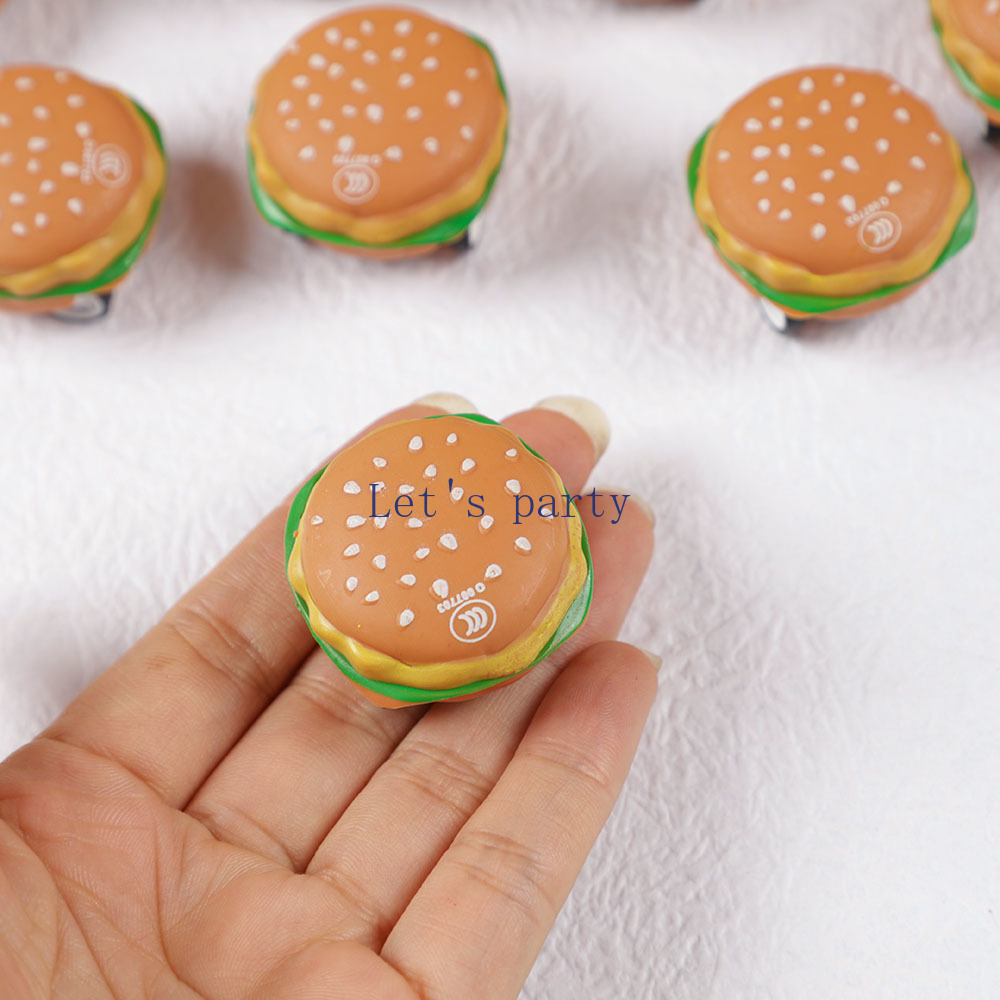 15Pcs Mini Cute 3D Burger Pull - Baby Food Ideas recension och pris