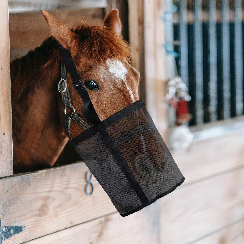 Multi-color Leak-Proof Horse F - Mesh Feeder Bag recension och pris