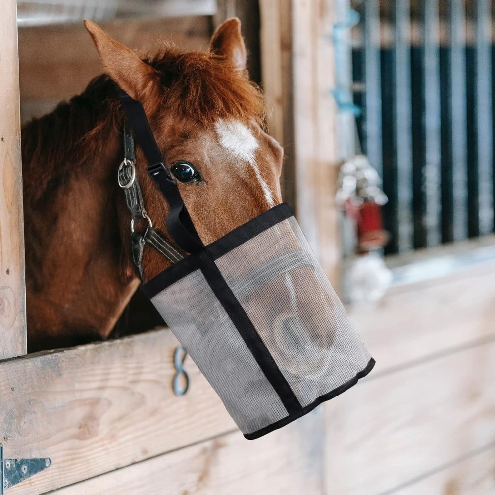 Multi-color Leak-Proof Horse F - Mesh Feeder Bag recension och pris