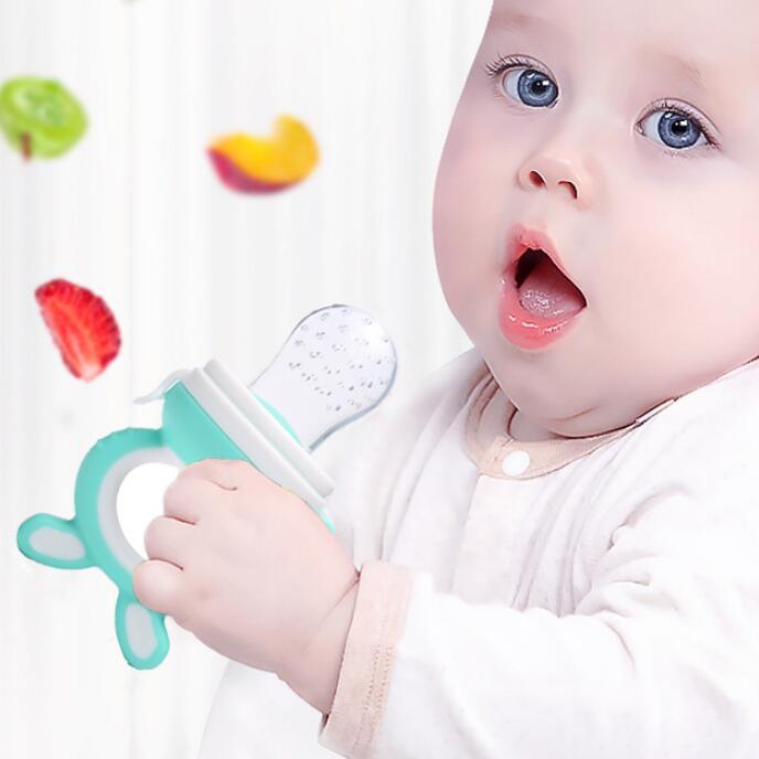3pcs/set Rabbit-Shape Baby Fru - Mesh Feeder Bag recension och pris
