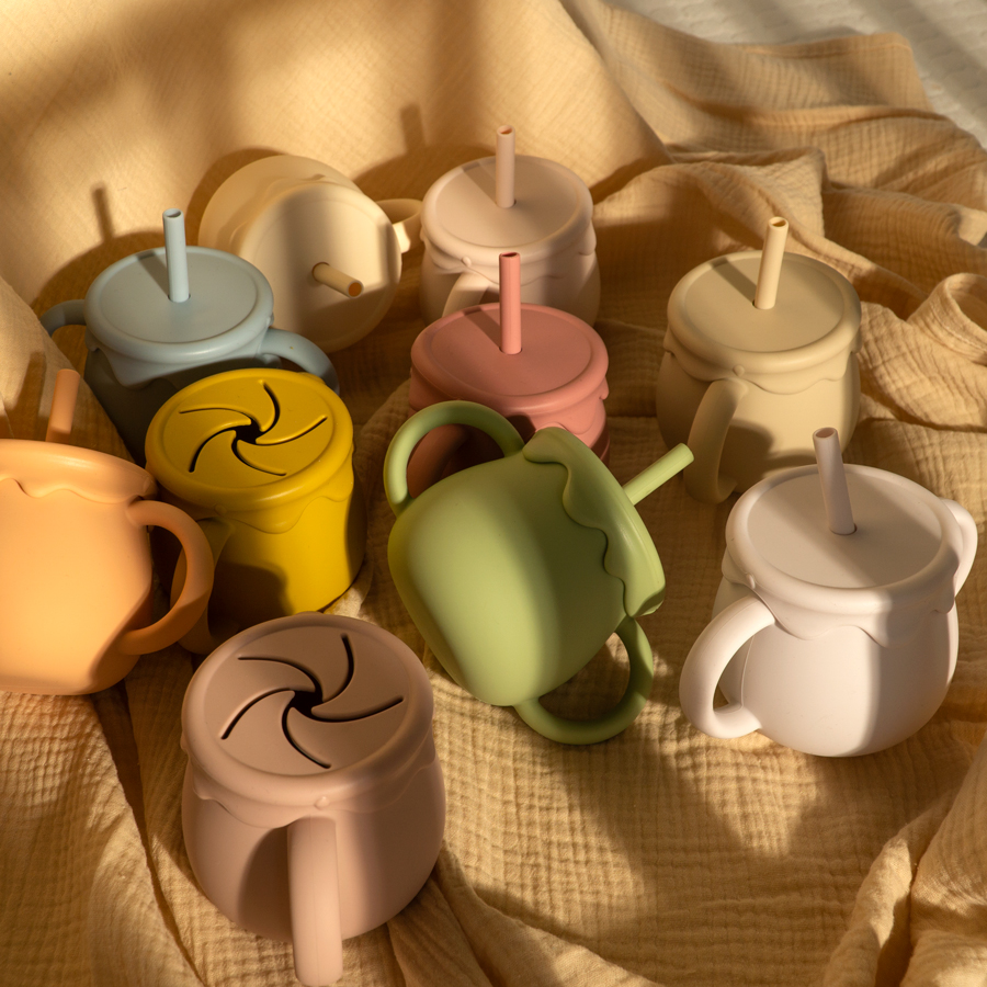 Baby Feeding Cups Portable Dri - Snack Container Travel recension och pris