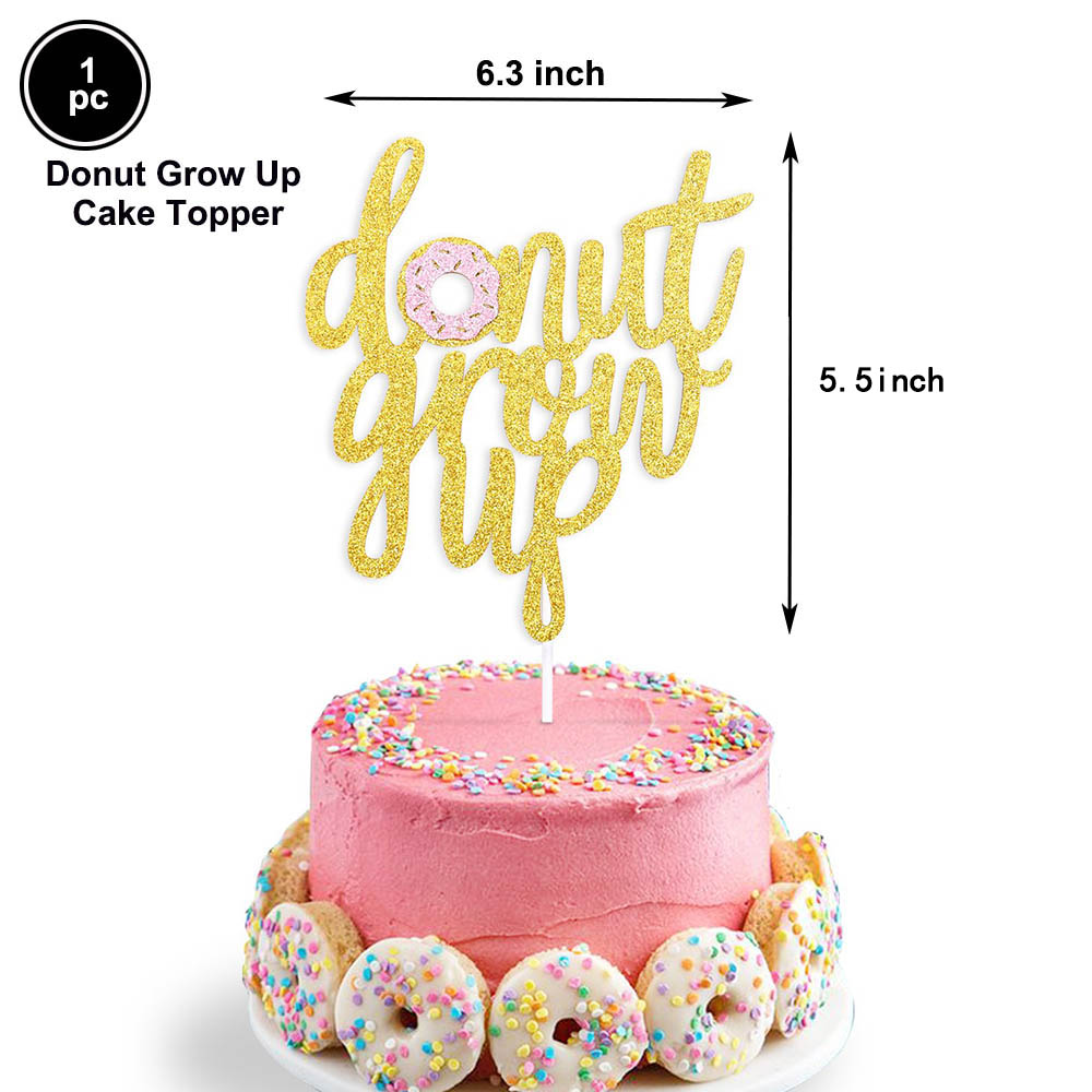 Donut Cake Decoration Happy Bi - Baby Food Year Old recension och pris