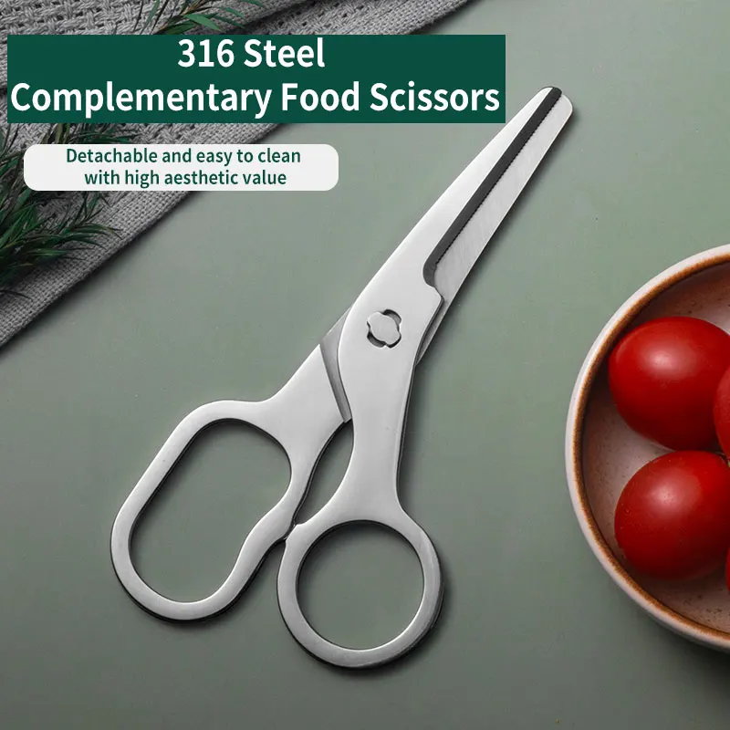 Baby Food Scissors Detachable  - Baby Food Scissors recension och pris