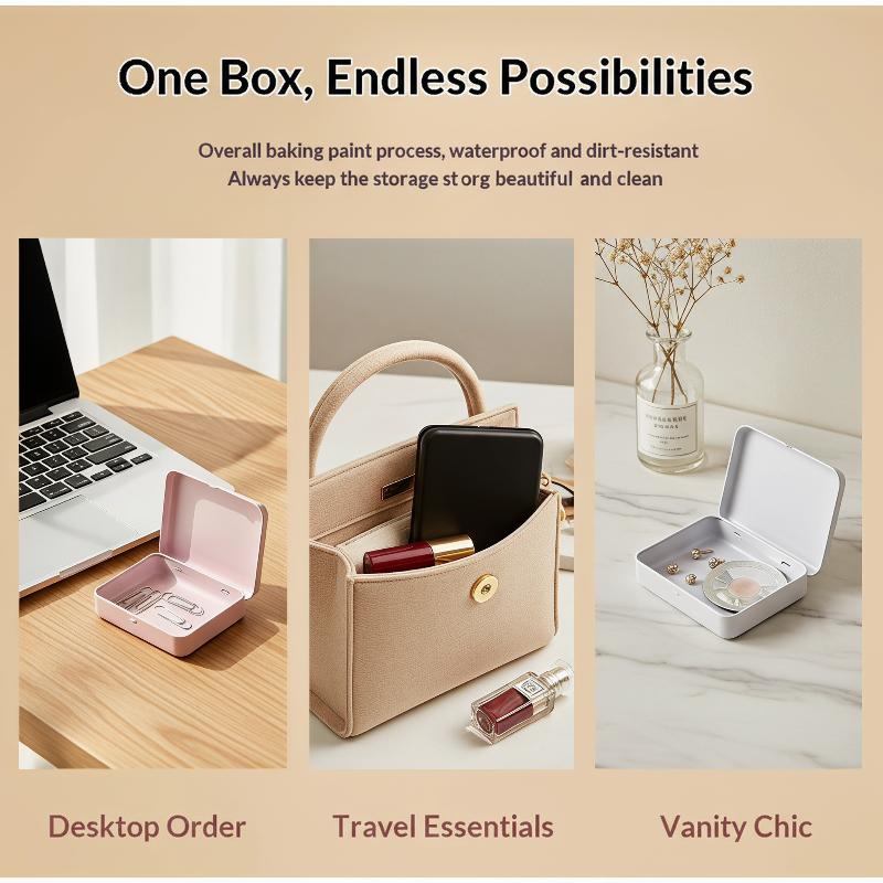Food Safe Mini Rectangular Met - Snack Container Travel recension och pris
