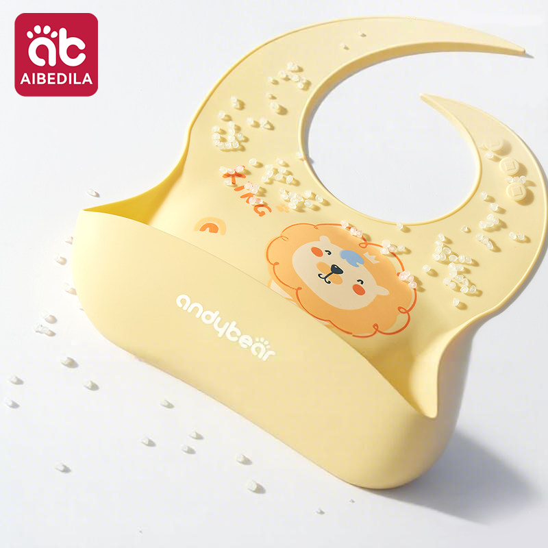 AIBEDILA Baby Silicone Bib Wat - Baby Food Year Old recension och pris
