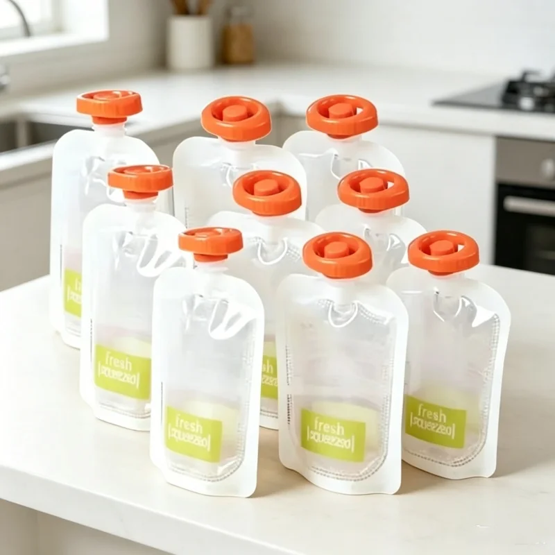 Organic Infant Feeding Pouches - Baby Food Pouches 1 Year Old recension och pris