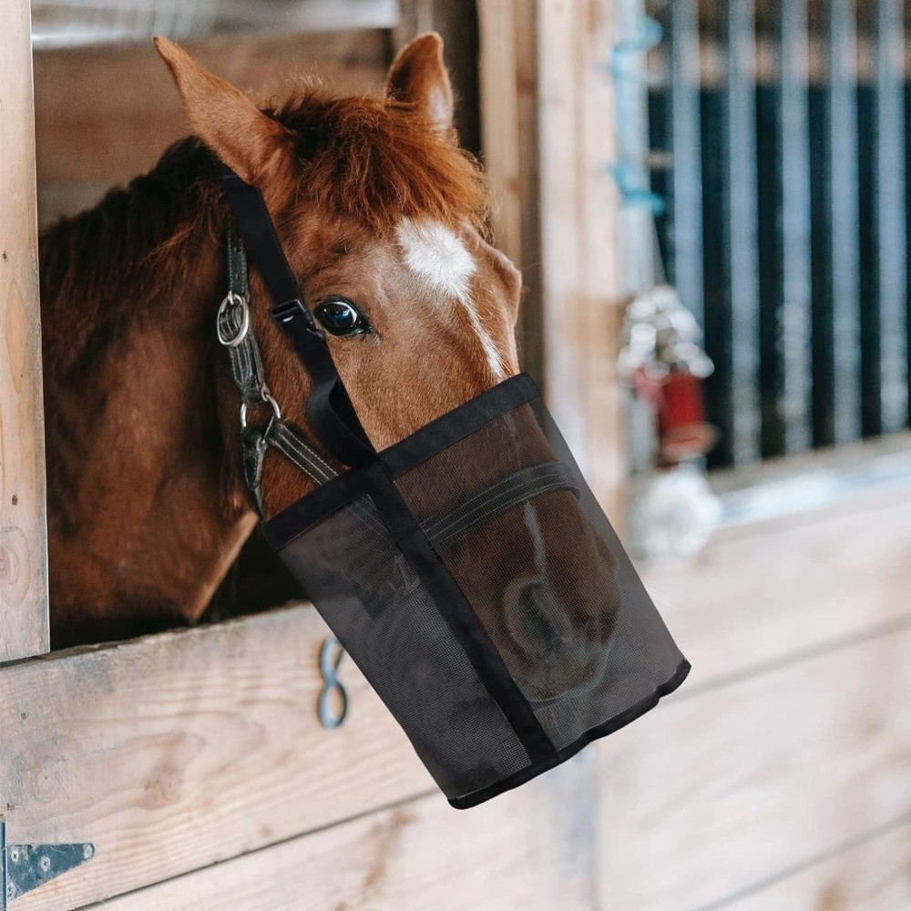 Multi-color Leak-Proof Horse F - Mesh Feeder Bag recension och pris
