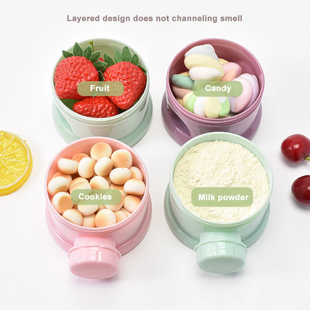 4Layer Bear Style Portable Mil - Baby Food Lactogen recension och pris
