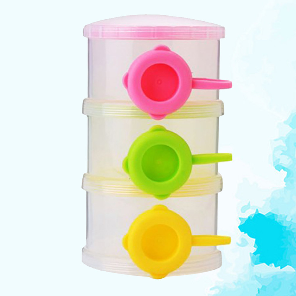 3 Layers Baby Milk Powder Form - Snack Container Travel recension och pris