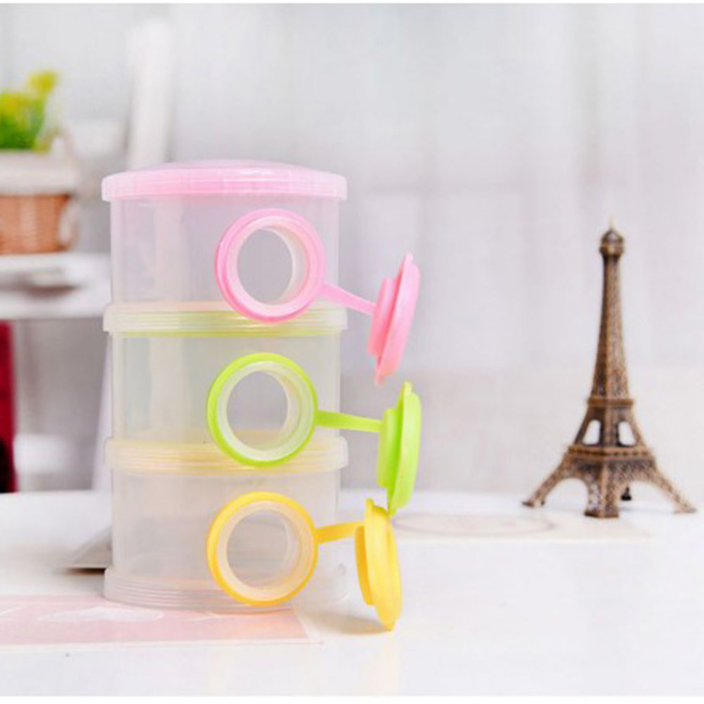 3 Layers Baby Milk Powder Form - Snack Container Travel recension och pris