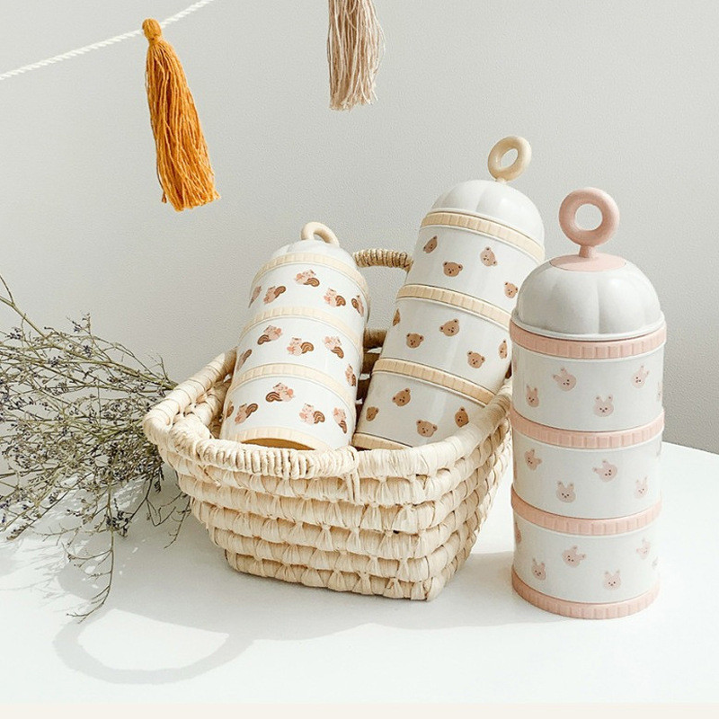 Cute Bear Milk Powder Box Baby - Baby Food Ideas recension och pris