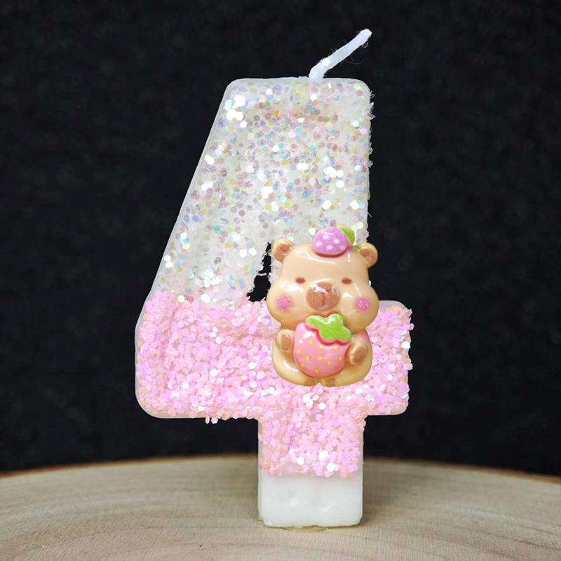 New Capybara Candles Cake Deco - Baby Food Ideas recension och pris