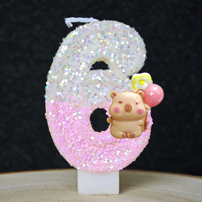 New Capybara Candles Cake Deco - Baby Food Ideas recension och pris