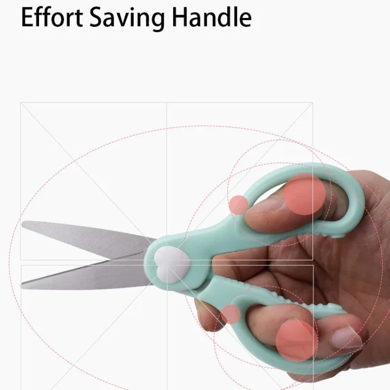 Stainless Steel Blade Children - Baby Food Scissors recension och pris