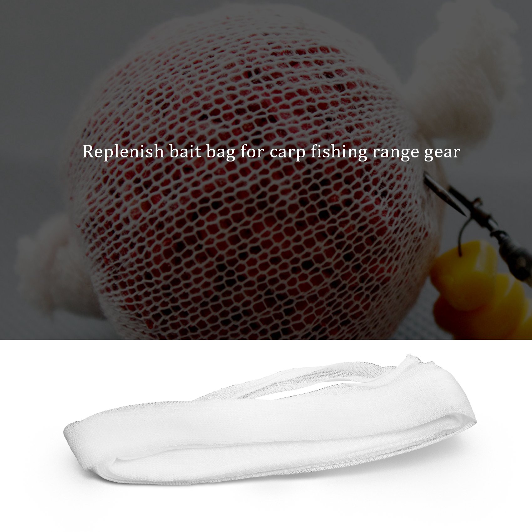 A89E-10 Pcs PVA Fishing Mesh N - Mesh Feeder Bag recension och pris
