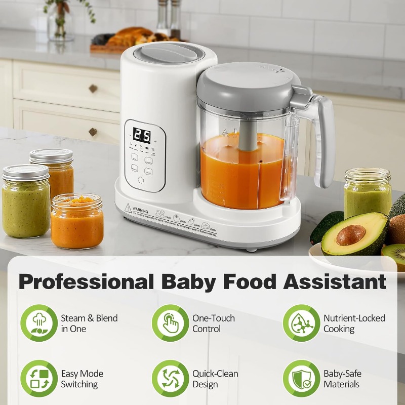 Baby Food Maker Steamer Blende - Baby Food Maker recension och pris