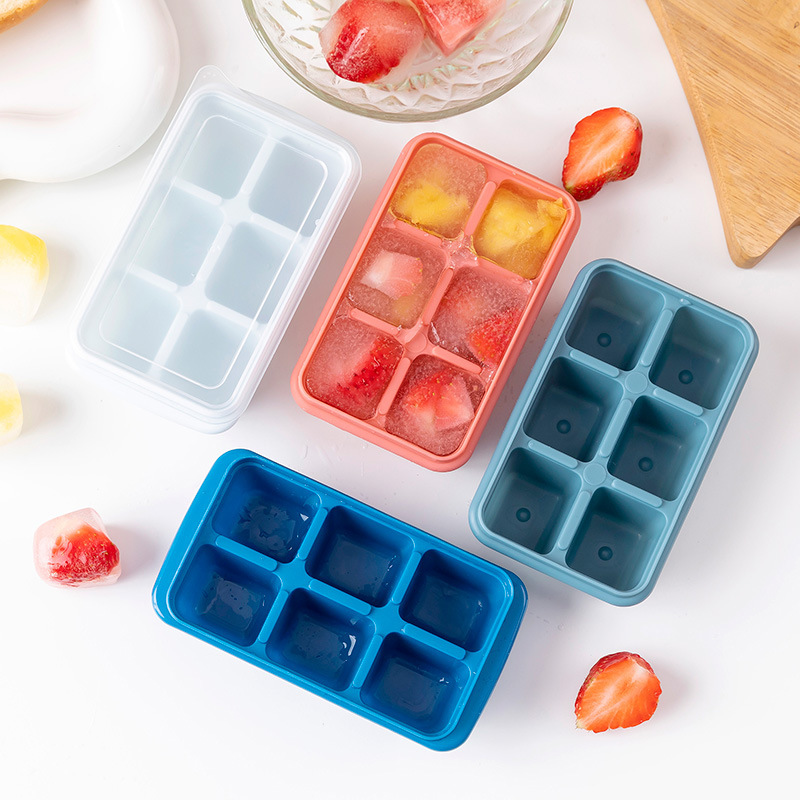 Silicone Ice Cube Trays with N - Baby Food Maker recension och pris