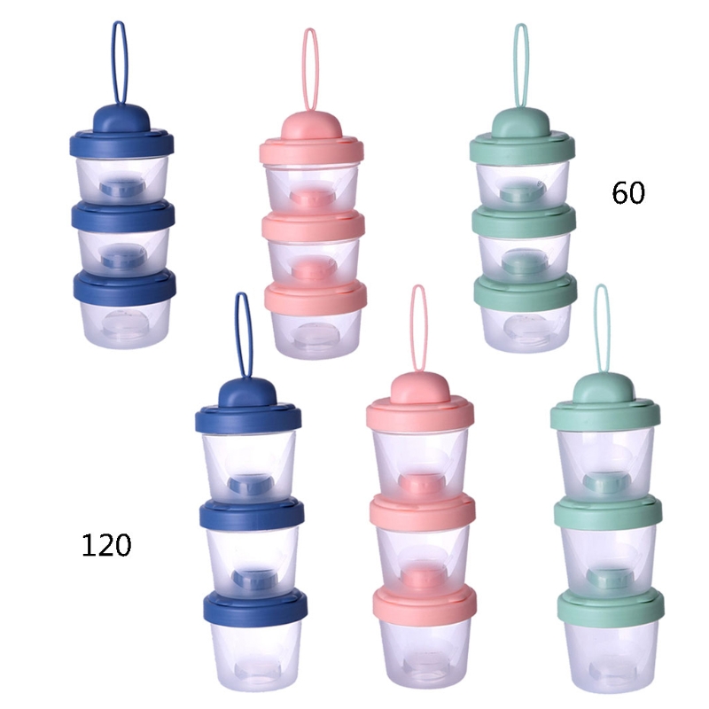 60ml/120ml Milk Powder Storage - Baby Food Lactogen recension och pris