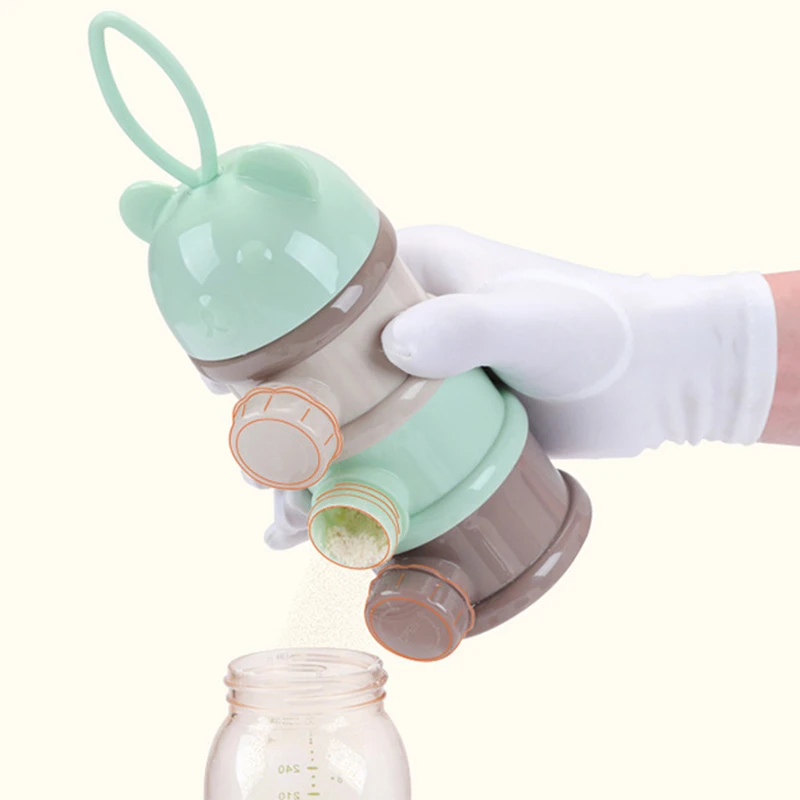 3 / 4 Layers Bear Style Portab - Baby Food Lactogen recension och pris