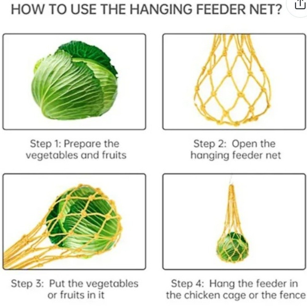 New Nylon Feeder Bag Mesh Desi - Mesh Feeder Bag recension och pris