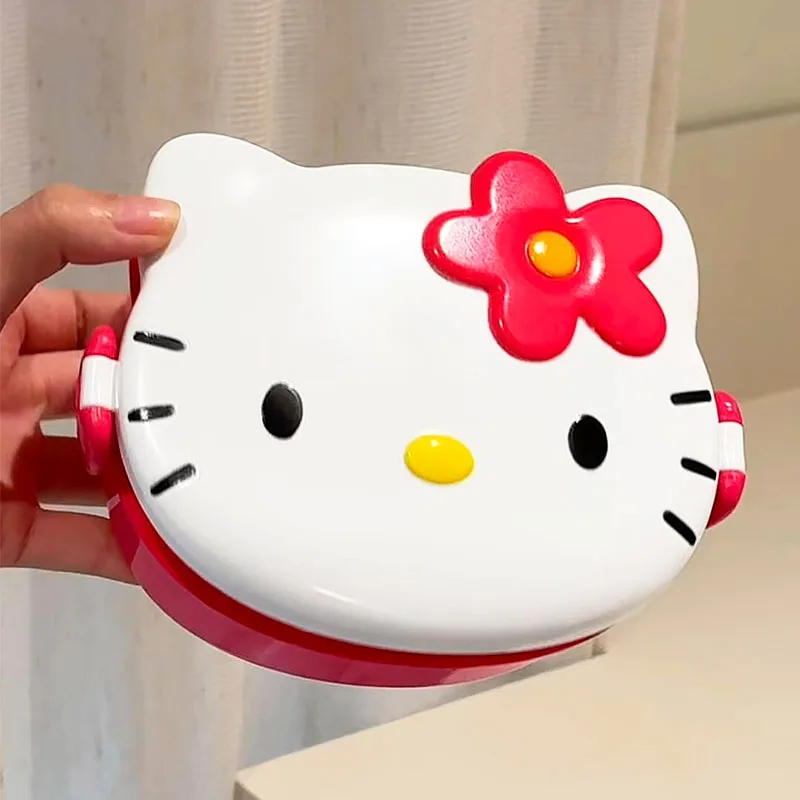 Cute Hello Kitty Shaped Lunch  - Snack Container Travel recension och pris