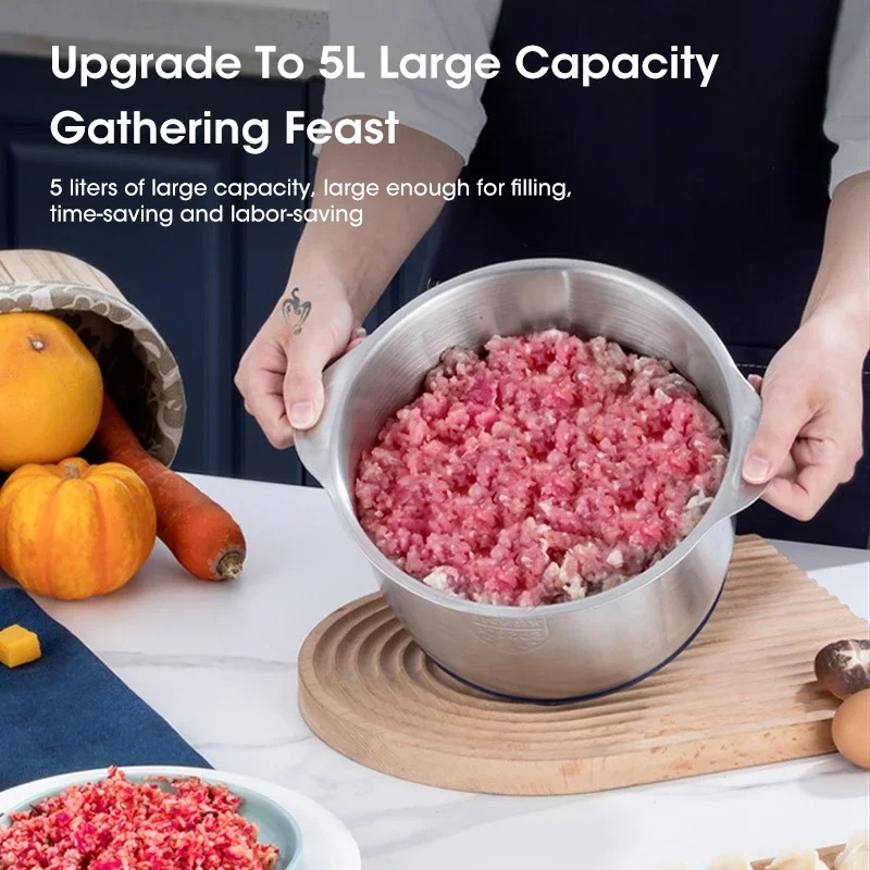 5L Electric Meat Grinder Large - Baby Food Maker recension och pris