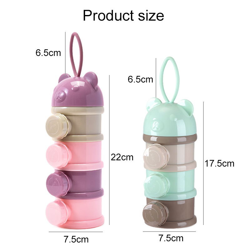 3/4Layer Baby Portable Baby Fo - Snack Container Travel recension och pris