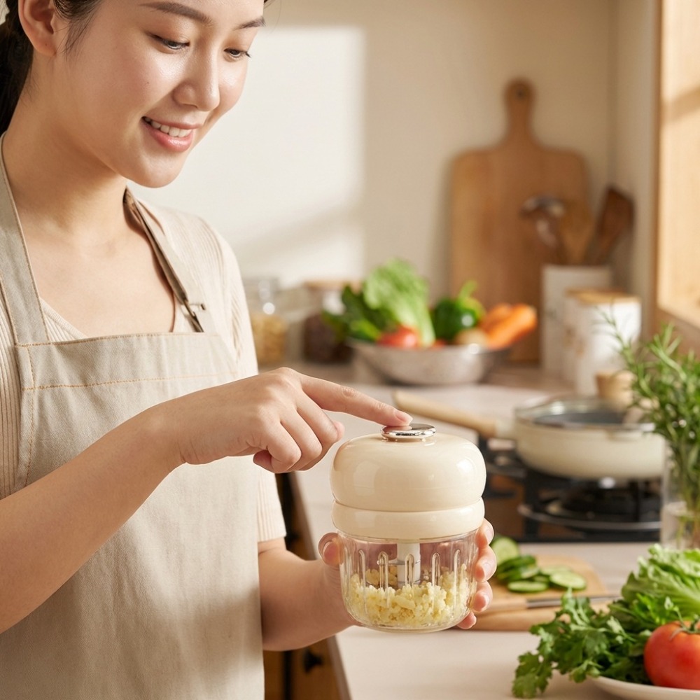 350ml Electric Garlic Chopper  - Baby Food Maker recension och pris